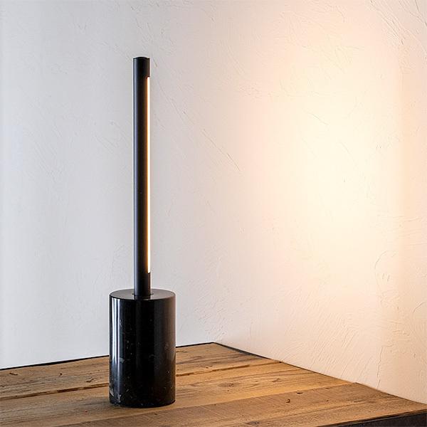 間接照明 おしゃれ リビング 大理石ベースセット 照明 LEDバーライト