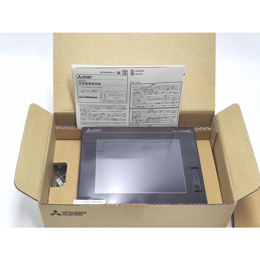 インボイス対応 箱ラベルいたみあり 未使用 三菱 GOT GT2105-QTBDS