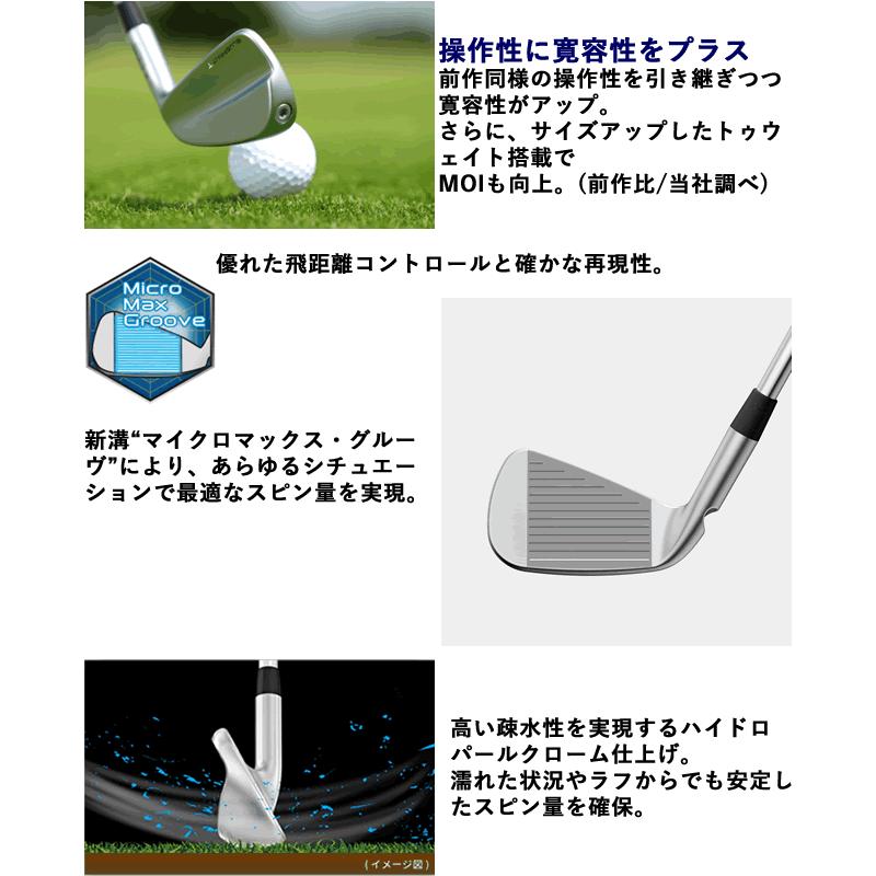 PING（ピン） ブループリント T マッスルバック アイアンセット 6本