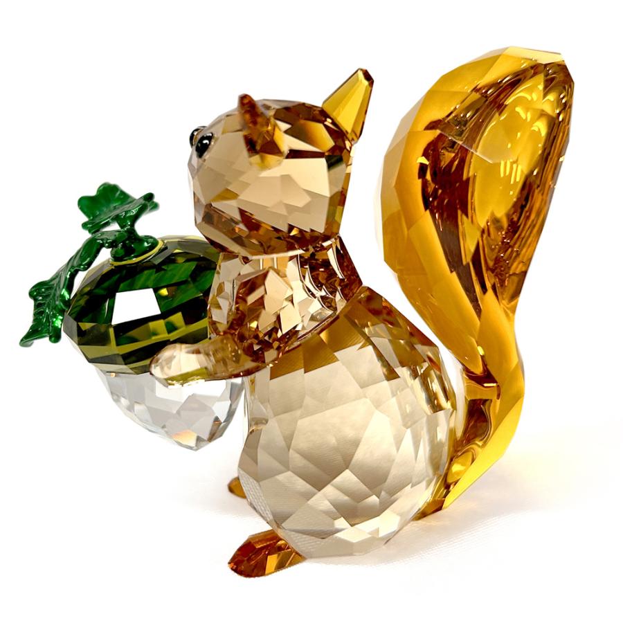 SWAROVSKI（スワロフスキー） クリスタル フィギュア Idyllia リスと