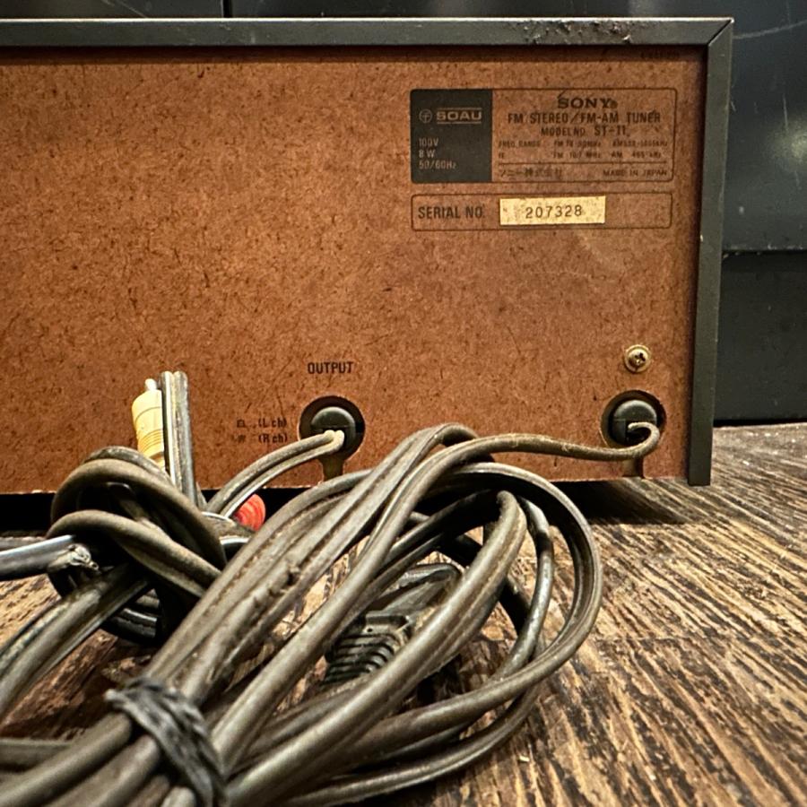 SONY（ソニー） Sony ST-11 AM/FM チューナー ラジオ -d066