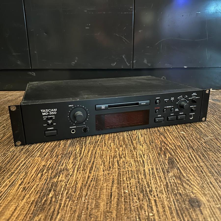 TASCAM Tascam MD-350 業務用 MDレコーダー タスカム -e350