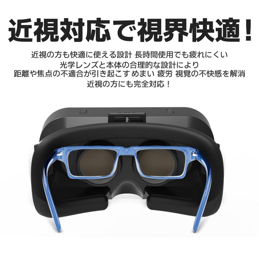 VRゴーグル VRヘッドセット スマホ用 iphone android 安い メガネ VR