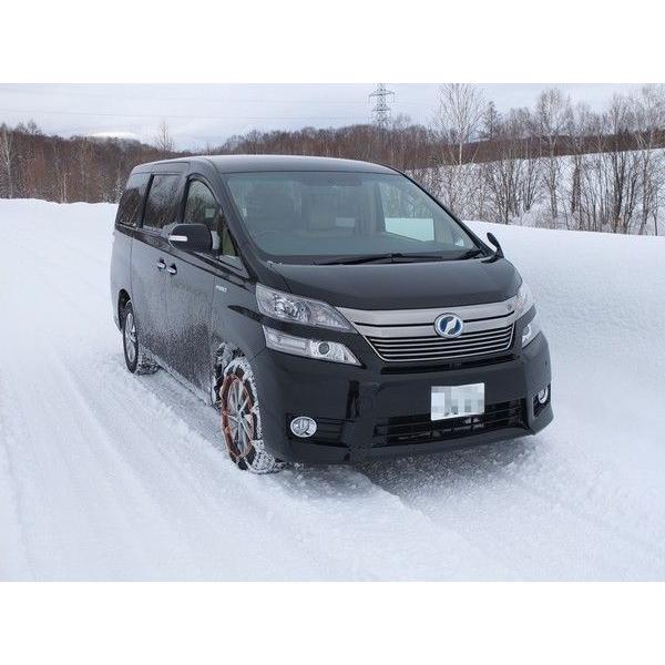 20系アルファード/ヴェルファイア専用タイヤチェーンY-02/Y-02ST 鎧