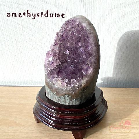 天然石 アメジスト ドーム クラスター パワーストーン 紫水晶 置石