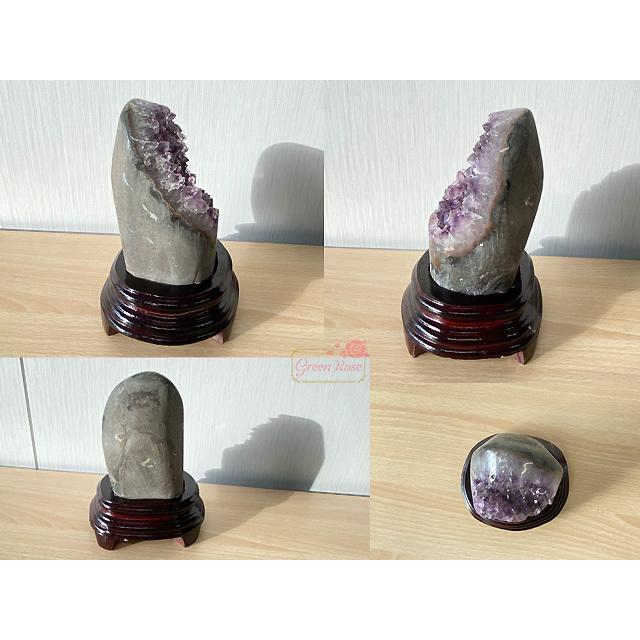 天然石 アメジスト ドーム クラスター パワーストーン 紫水晶 置石