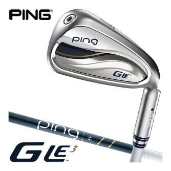 G（PING） ピン G Le3 レディース アイアン 5本セット[＃7-PW、SW