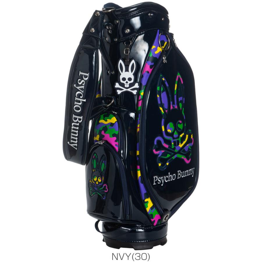 Psycho Bunny（サイコバニー） キャディバック エナメル CAMO BUNNY CB