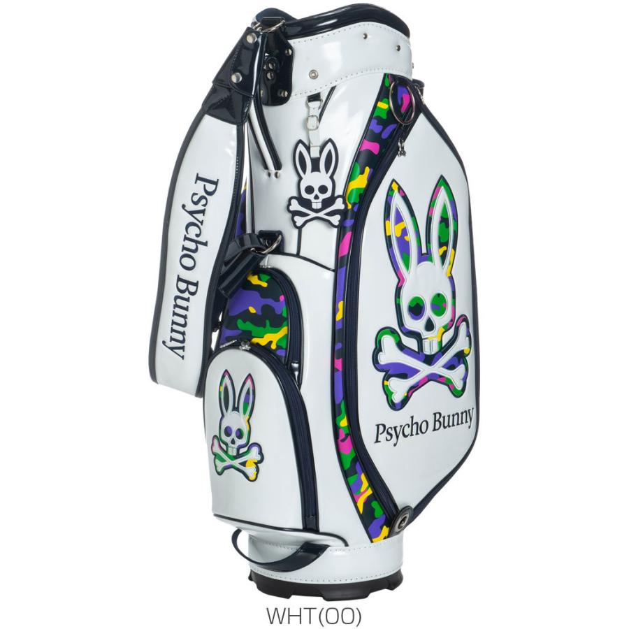 Psycho Bunny（サイコバニー） キャディバック エナメル CAMO BUNNY CB