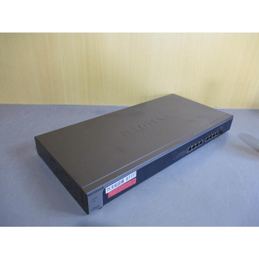 中古 NETGEAR PROSAFE 8-PORT 10-GIGABIT ETHERNET WEB MANAGED SWITCH
