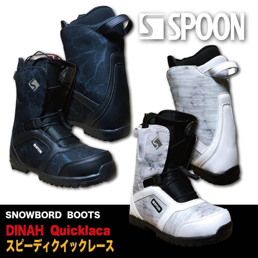 スノーボード ブーツ SPOON DINAH クイックレース 2025.モデル