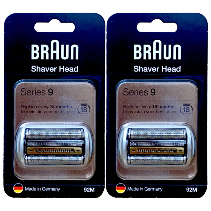 BRAUN Series 9 ブラウン 替刃 92M 2個セット (送料無料 即日出荷 保証