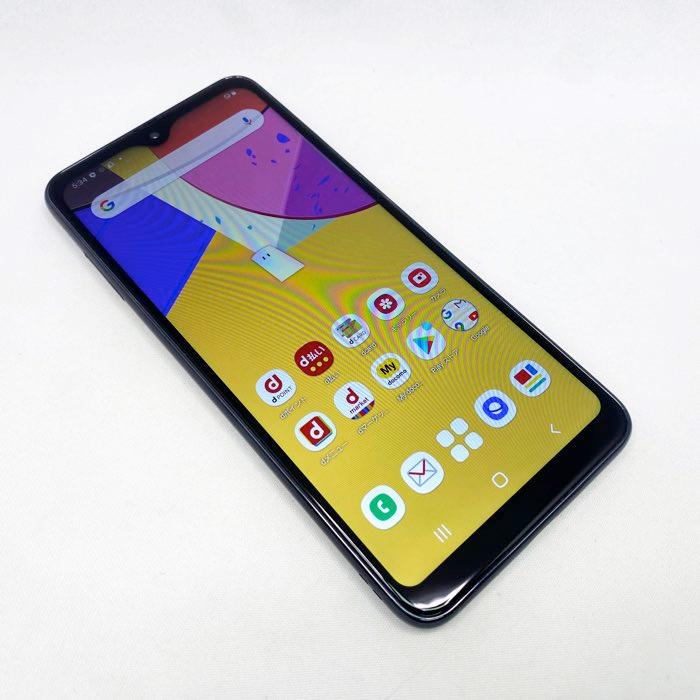Galaxy A21 SC-42A 64GB かんたんモード シンプル FMラジオ スマホ