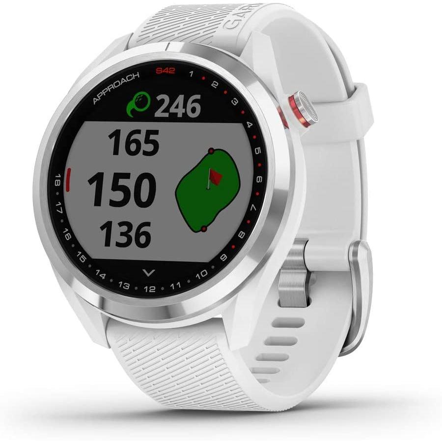 ☆GARMIN / ガーミン ゴルフ GPSナビ Approach S42 [White/Silver