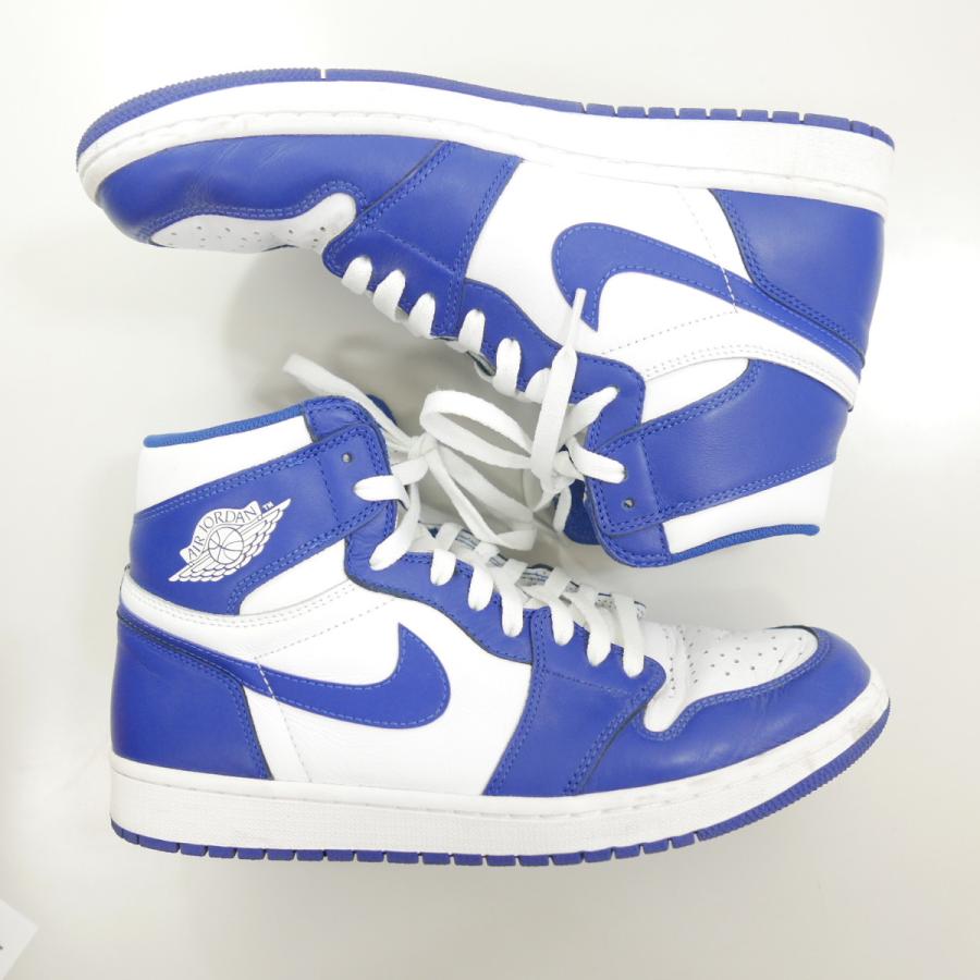 NIKE（ナイキ） AIR JORDAN 1 RETRO HIGH OG STORM BLUE エア