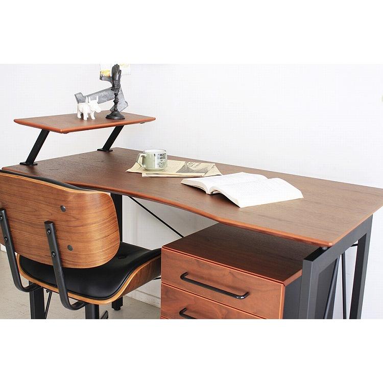 デスク パソコンデスク 机 勉強机 おしゃれ 学習机 pcデスク 木製 つく