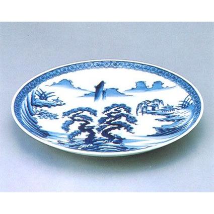 有田焼 大皿 18号 山徳窯 山水 尺8寸 54cm 盛皿 飾り皿 : 台所の道具