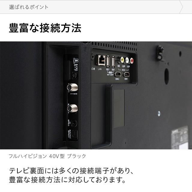 MODERN DECO（モダンデコ） テレビ TV 40型 40インチ フルハイビジョン