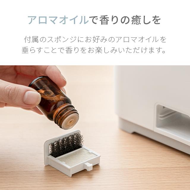 AND・DECO 加湿器 超音波加湿器 卓上 省エネ 5L オフィス ウイルス対策