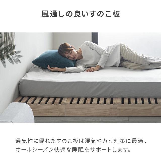 MODERN DECO（モダンデコ） パレットベッド すのこベッド 12枚セット