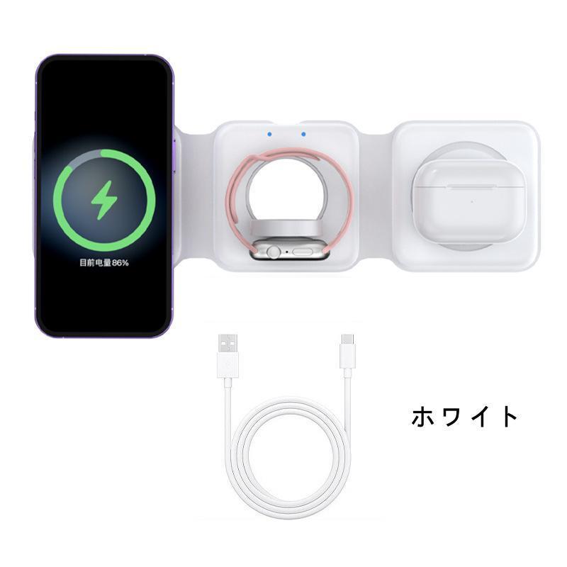 iPhone 14 Android iphone airpods pro MagSafe デュアル充電パッド