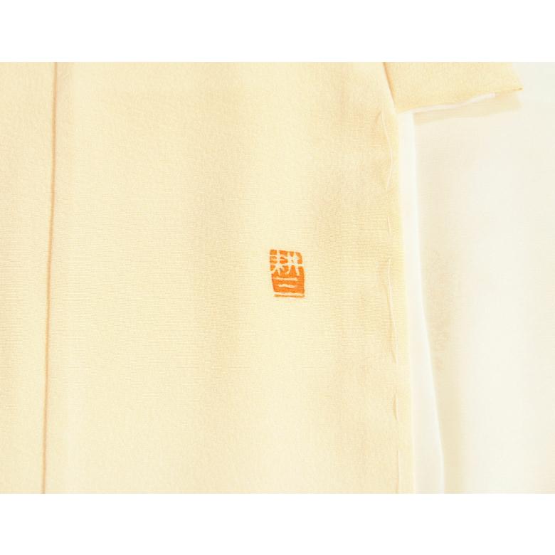 京美 七五三 着物 7歳 正絹 女の子 本加賀友禅 浜ちりめん生地 黄色