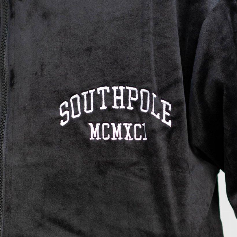 SOUTH POLE（サウスポール） トラックジャケット メンズ 長袖 ベロア