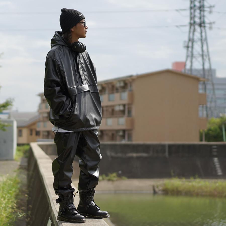 DOPE（ドープ） セットアップ メンズ レザー マウンテンパーカー