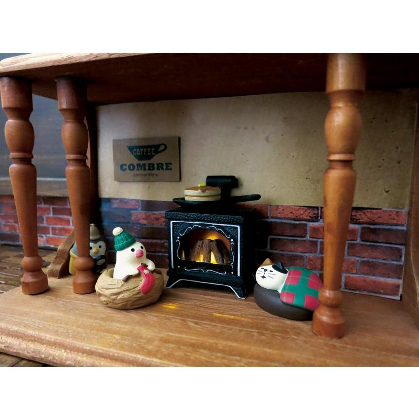 レア】コンコンブル concombre デコレ オトギッコ LED暖炉 デコレ