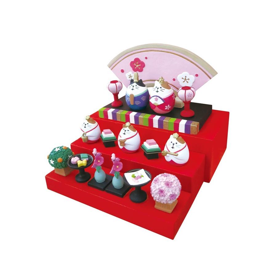 デコレ コンコンブル ひな祭り 菱餅セット ひなまつり 雛飾り ZMM