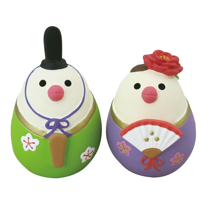 デコレ ひな祭り 文鳥雛セット コンコンブル ZMM-37033 ひなまつり