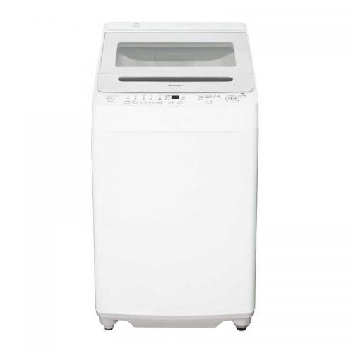 SHARP（シャープ） 全自動洗濯機 洗濯8kg ホワイト系 ES-GV8K-W (宅配