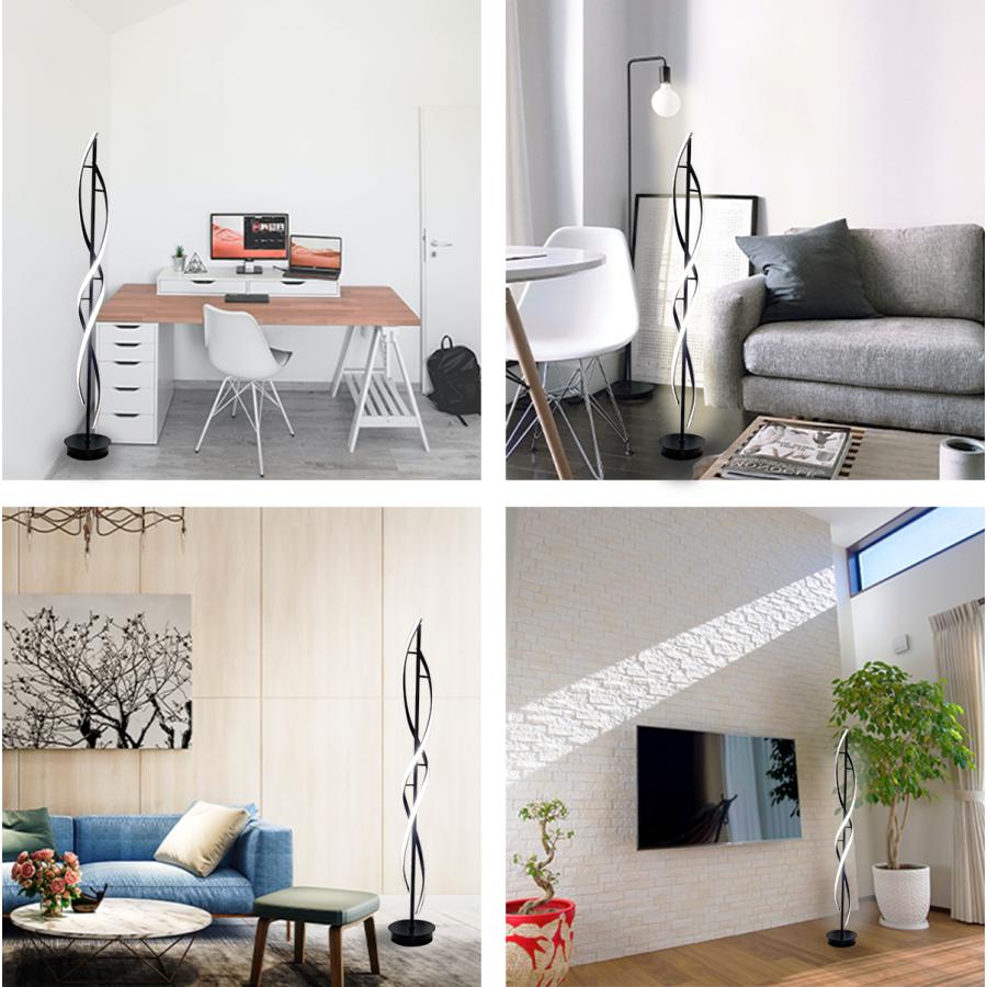 螺旋 スタンドライト フロアスタンド フロアライト フロアランプ