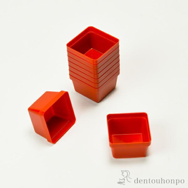 重箱用仕切り中子 9分割 赤 9個セット ( あすつく おせち 運動会 漆