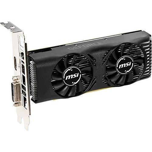 NVIDIA MSI GeForce GTX 1650 4GT LP グラフィックスボード VD6989