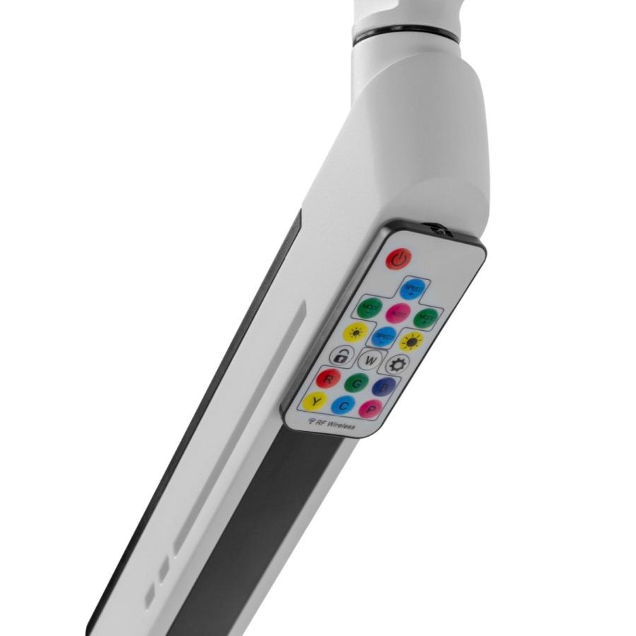 Alterzone ゲーミングモニターアーム 白 RGB 17~32インチ 最大耐荷重