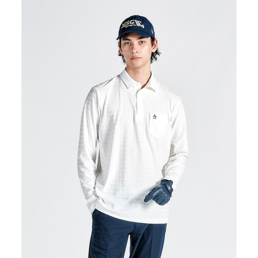 Munsingwear（マンシングウェア） 公式 ロゴジャカードテーラーカラー