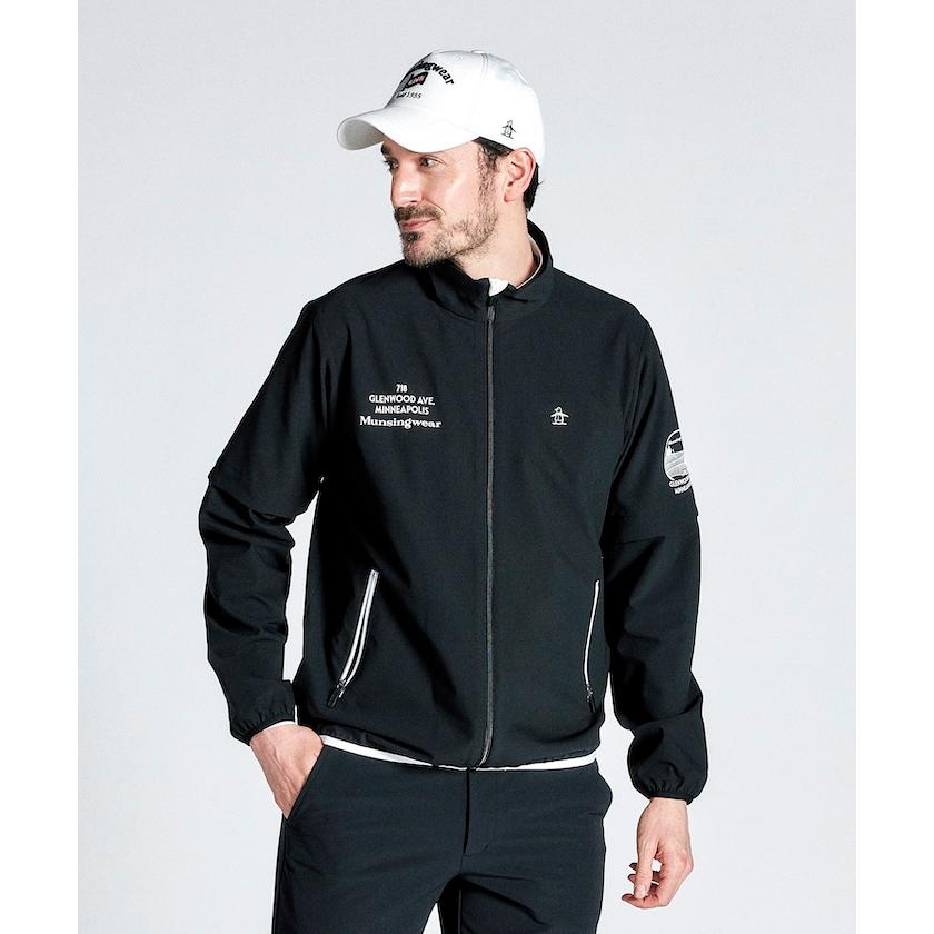 マンシングウェア ジャケット グレ―ホワイト マンシングウェア