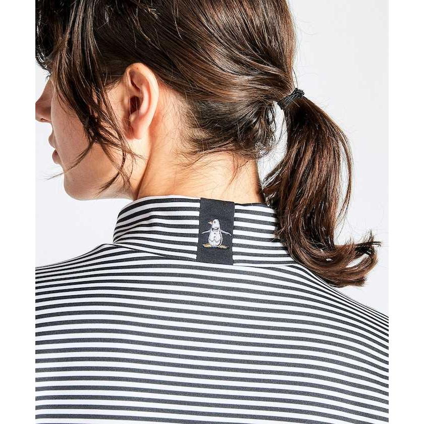 Munsingwear（マンシングウェア） 公式 ボーダーハイネックシャツ