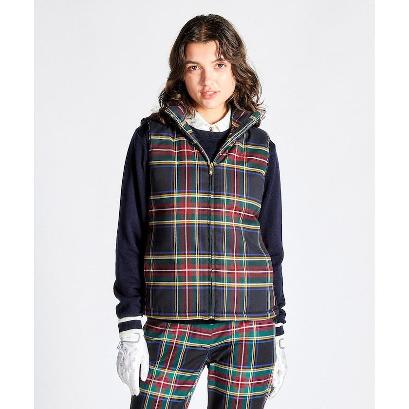 Munsingwear（マンシングウェア） 公式 チェック 中綿ベスト