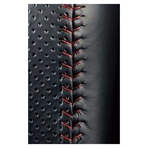 ホンダ（HONDA） 純正 シフトノブ ブラック × レッド ステッチ 08U92