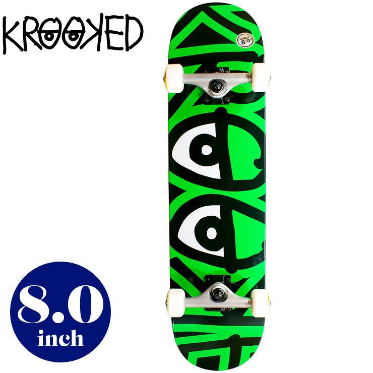 KROOKED（クルキッド） スケートボード コンプリート 8.0inch 完成品