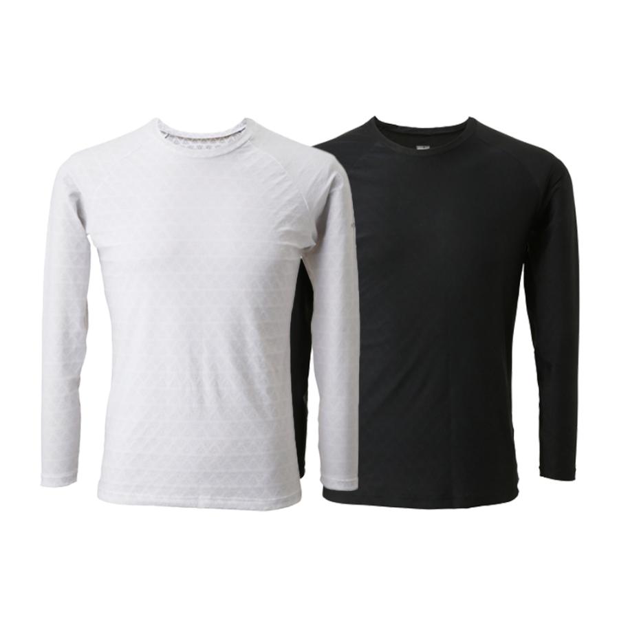 FREEZE TECH WORK LINE 冷感シャツ長袖クルーネック 氷撃 LIDEF