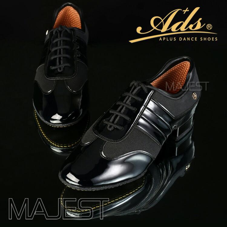 Ads Dance 【Ads新作】社交ダンス シューズ 男性 兼用シューズ