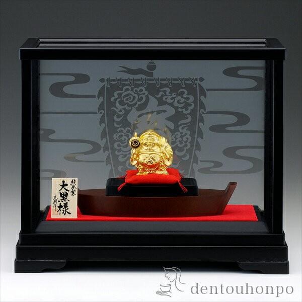 純金 大黒様 15g ( 光則（金工芸） 木札名入れ有料 恵比寿 大黒 宝船