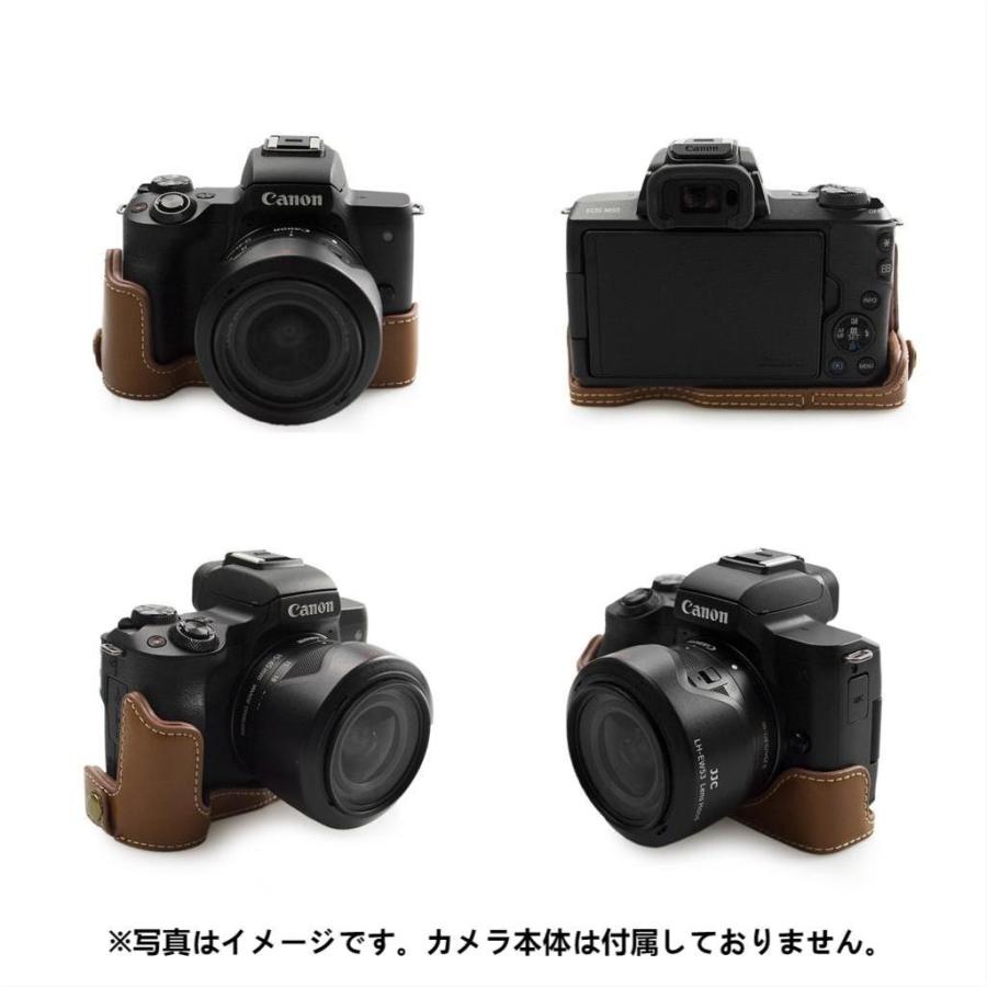 CANON EOS Kiss M/EOS M2/EOS M50/EOS M50 Mark 2 専用カメラケース