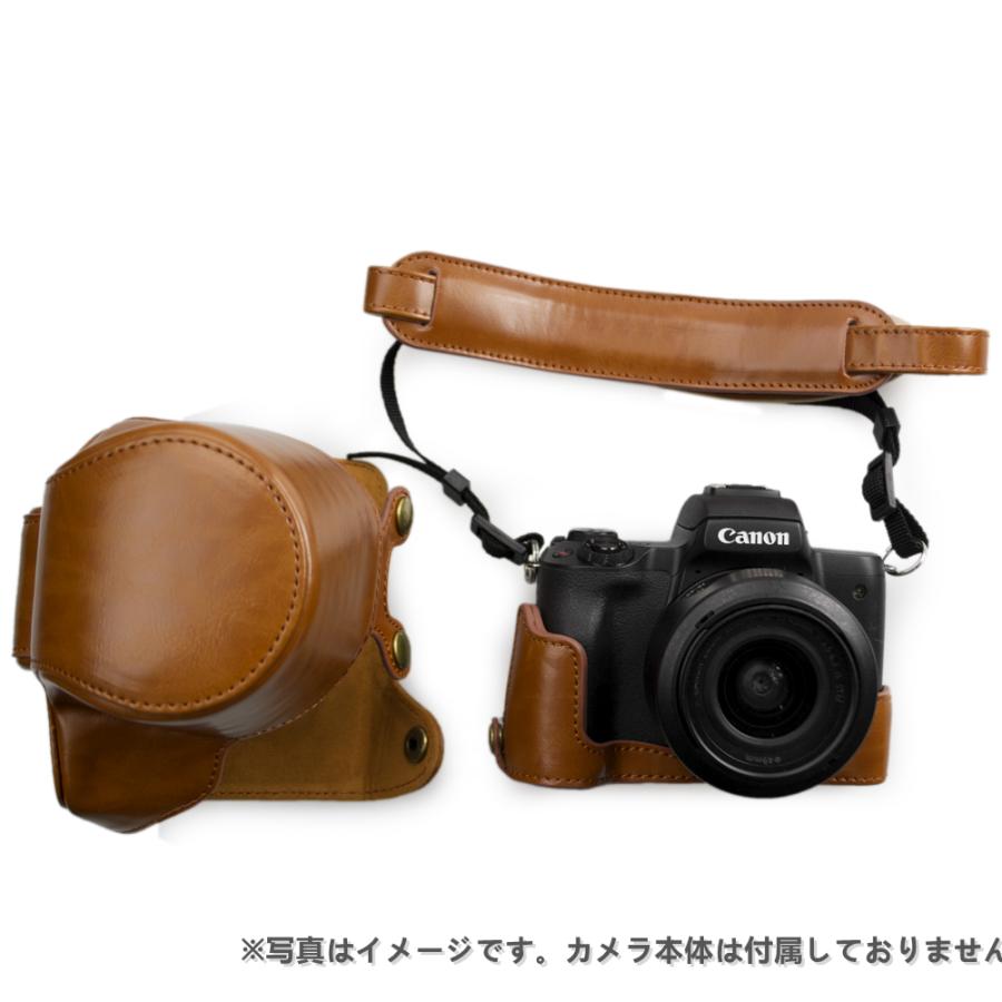 Canon EOS Kiss M/M2/EOS M50/EOS M50 Mark 2 専用カメラケース カメラ