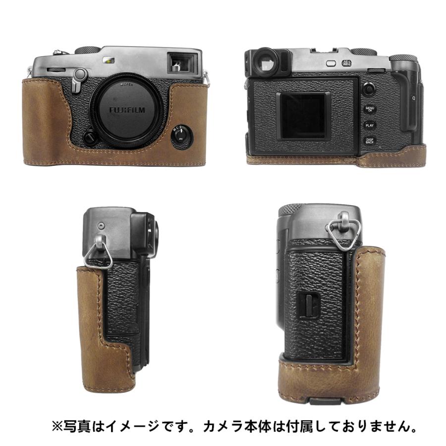 富士フイルム FUJIFILM X-Pro3カメラケース 本革 バッテリー交換でき