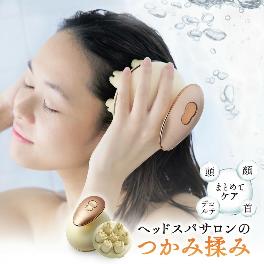 dinos（ディノス） 頭皮ブラシ 電動 ヘッドスパ 頭皮マッサージ