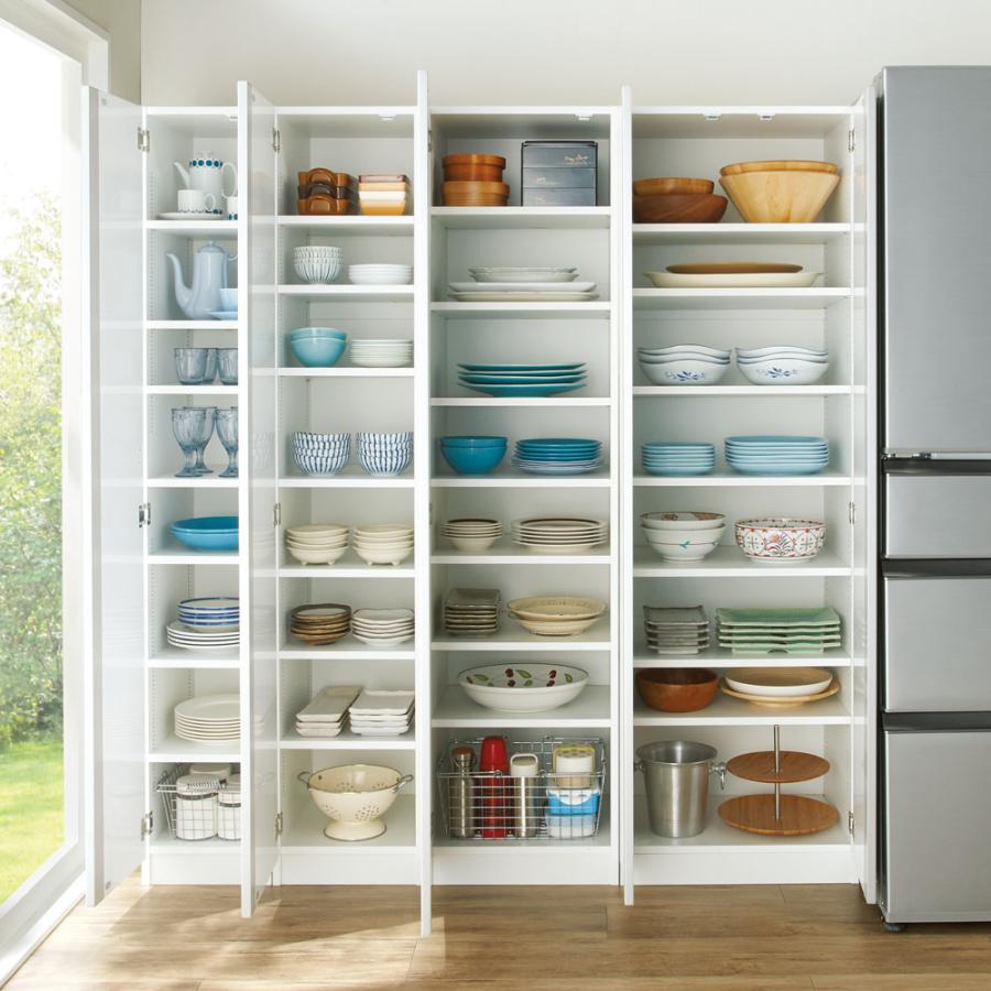 dinos（ディノス） 食器のサイズに合わせて選べる食器棚 幅30cm奥行